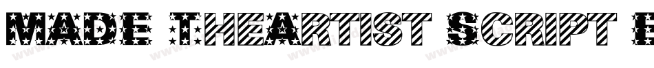 MADE TheArtist Script Extras字体转换